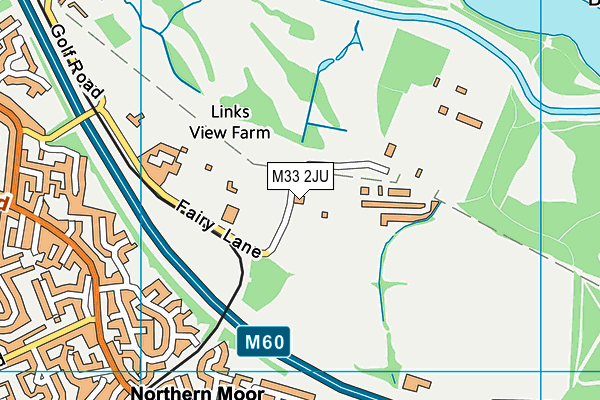 M33 2JU map - OS VectorMap District (Ordnance Survey) M33 2JU map - OS VectorMap District (Ordnance Survey)