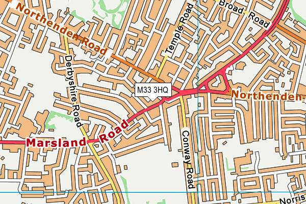 M33 3HQ map - OS VectorMap District (Ordnance Survey) M33 3HQ map - OS VectorMap District (Ordnance Survey)