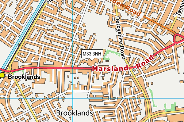 M33 3NH map - OS VectorMap District (Ordnance Survey) M33 3NH map - OS VectorMap District (Ordnance Survey)