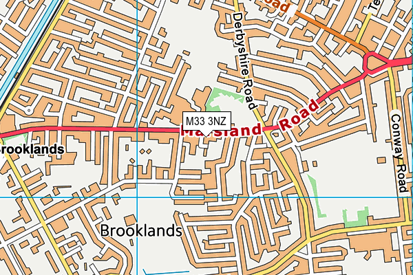 M33 3NZ map - OS VectorMap District (Ordnance Survey) M33 3NZ map - OS VectorMap District (Ordnance Survey)