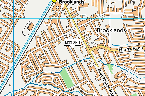 M33 3RH map - OS VectorMap District (Ordnance Survey) M33 3RH map - OS VectorMap District (Ordnance Survey)