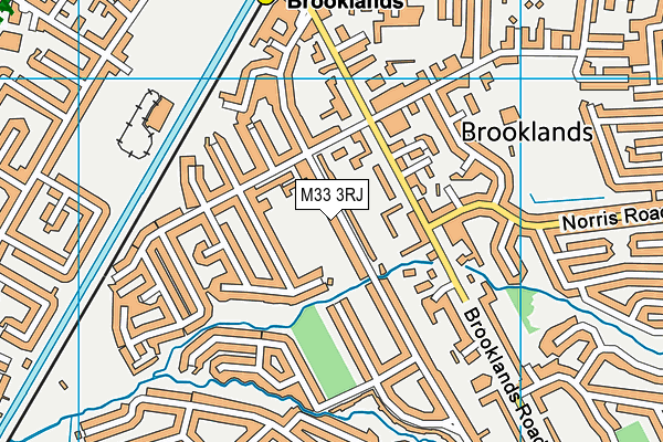M33 3RJ map - OS VectorMap District (Ordnance Survey) M33 3RJ map - OS VectorMap District (Ordnance Survey)
