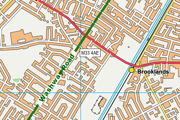 M33 4AE map - OS VectorMap District (Ordnance Survey) M33 4AE map - OS VectorMap District (Ordnance Survey)