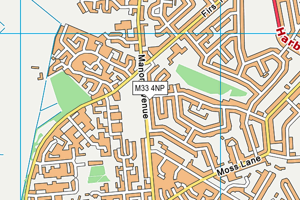 M33 4NP map - OS VectorMap District (Ordnance Survey) M33 4NP map - OS VectorMap District (Ordnance Survey)