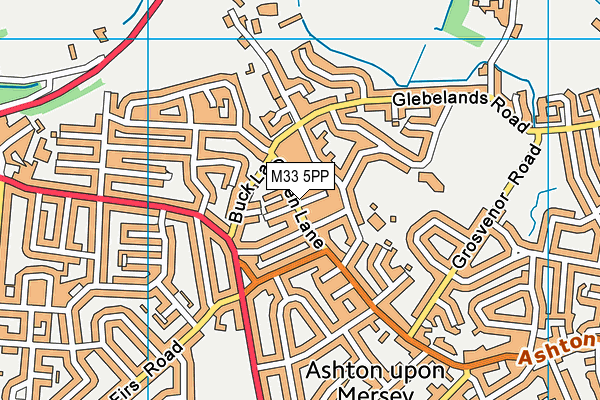M33 5PP map - OS VectorMap District (Ordnance Survey) M33 5PP map - OS VectorMap District (Ordnance Survey)