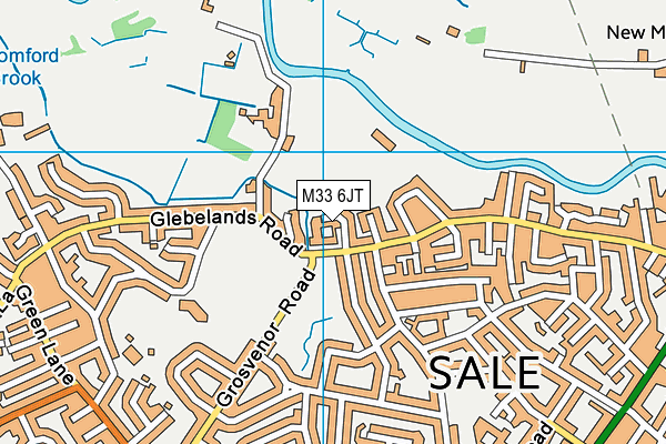 M33 6JT map - OS VectorMap District (Ordnance Survey) M33 6JT map - OS VectorMap District (Ordnance Survey)