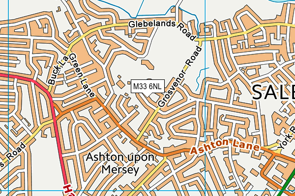 M33 6NL map - OS VectorMap District (Ordnance Survey) M33 6NL map - OS VectorMap District (Ordnance Survey)