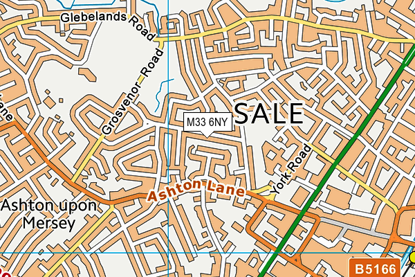 M33 6NY map - OS VectorMap District (Ordnance Survey) M33 6NY map - OS VectorMap District (Ordnance Survey)