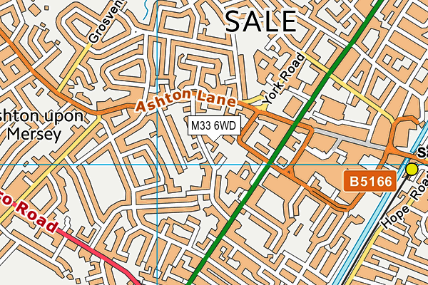 M33 6WD map - OS VectorMap District (Ordnance Survey) M33 6WD map - OS VectorMap District (Ordnance Survey)
