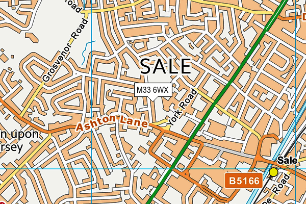 M33 6WX map - OS VectorMap District (Ordnance Survey) M33 6WX map - OS VectorMap District (Ordnance Survey)