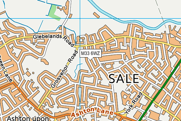 M33 6WZ map - OS VectorMap District (Ordnance Survey) M33 6WZ map - OS VectorMap District (Ordnance Survey)
