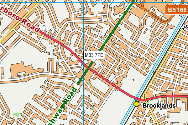 M33 7PE map - OS VectorMap District (Ordnance Survey) M33 7PE map - OS VectorMap District (Ordnance Survey)