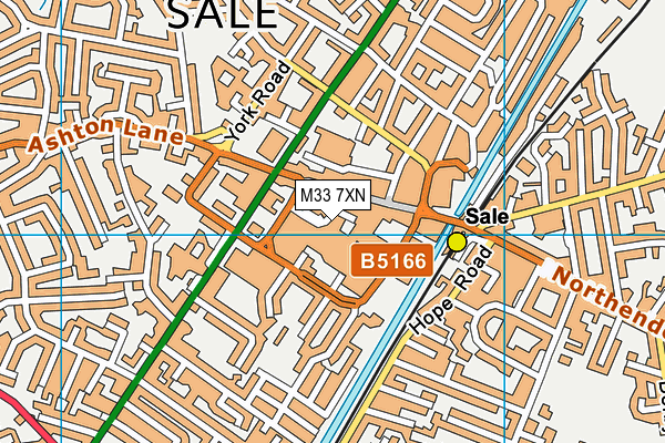 M33 7XN map - OS VectorMap District (Ordnance Survey) M33 7XN map - OS VectorMap District (Ordnance Survey)