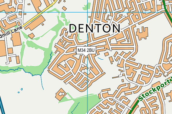 M34 2BU map - OS VectorMap District (Ordnance Survey) M34 2BU map - OS VectorMap District (Ordnance Survey)
