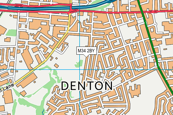 M34 2BY map - OS VectorMap District (Ordnance Survey) M34 2BY map - OS VectorMap District (Ordnance Survey)
