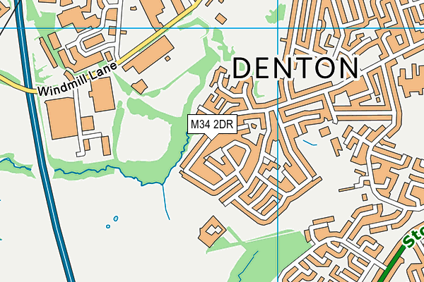 M34 2DR map - OS VectorMap District (Ordnance Survey) M34 2DR map - OS VectorMap District (Ordnance Survey)