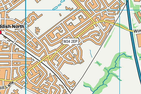 M34 2EP map - OS VectorMap District (Ordnance Survey) M34 2EP map - OS VectorMap District (Ordnance Survey)