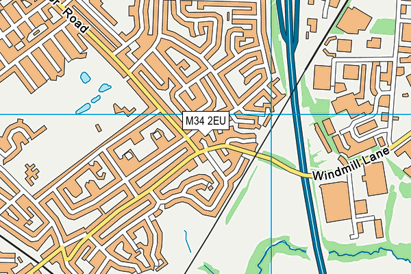 M34 2EU map - OS VectorMap District (Ordnance Survey) M34 2EU map - OS VectorMap District (Ordnance Survey)
