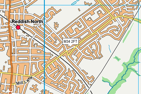 M34 2FT map - OS VectorMap District (Ordnance Survey) M34 2FT map - OS VectorMap District (Ordnance Survey)