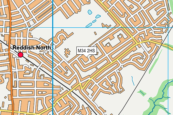 M34 2HS map - OS VectorMap District (Ordnance Survey) M34 2HS map - OS VectorMap District (Ordnance Survey)