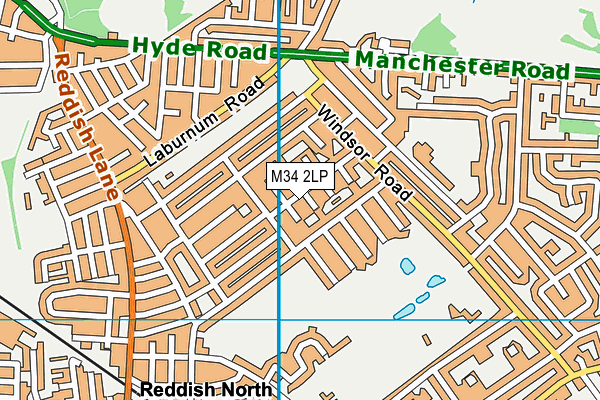 M34 2LP map - OS VectorMap District (Ordnance Survey) M34 2LP map - OS VectorMap District (Ordnance Survey)