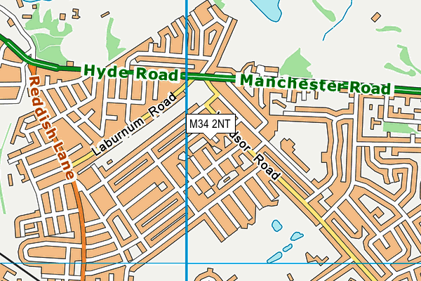 M34 2NT map - OS VectorMap District (Ordnance Survey) M34 2NT map - OS VectorMap District (Ordnance Survey)