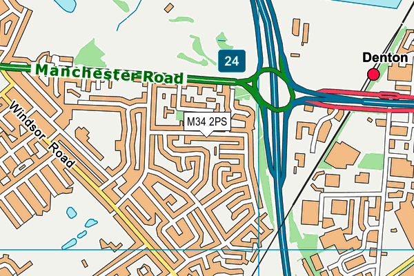M34 2PS map - OS VectorMap District (Ordnance Survey) M34 2PS map - OS VectorMap District (Ordnance Survey)