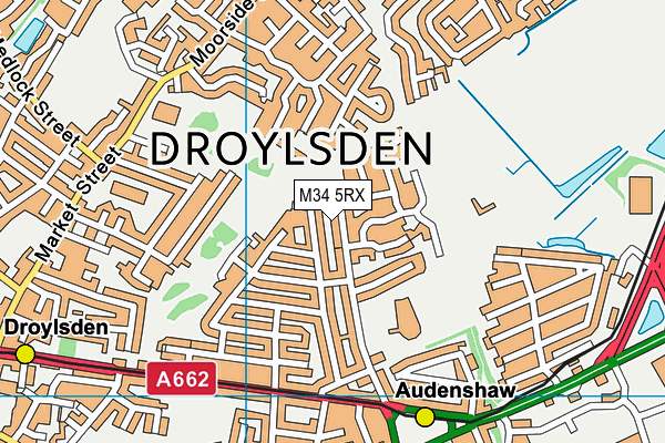 M34 5RX map - OS VectorMap District (Ordnance Survey) M34 5RX map - OS VectorMap District (Ordnance Survey)