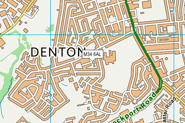 M34 6AL map - OS VectorMap District (Ordnance Survey) M34 6AL map - OS VectorMap District (Ordnance Survey)
