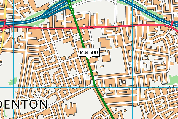M34 6DD map - OS VectorMap District (Ordnance Survey) M34 6DD map - OS VectorMap District (Ordnance Survey)