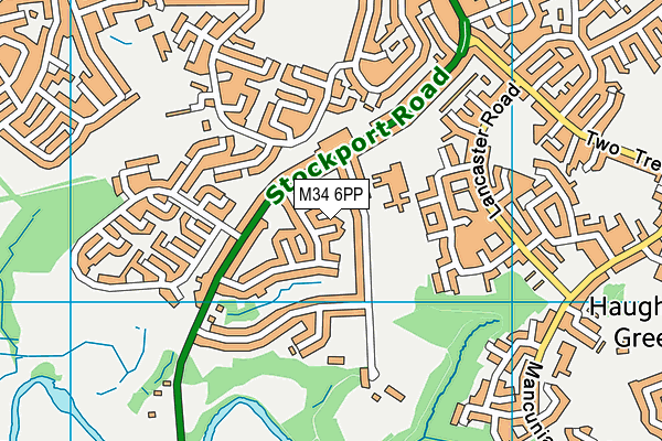 M34 6PP map - OS VectorMap District (Ordnance Survey) M34 6PP map - OS VectorMap District (Ordnance Survey)