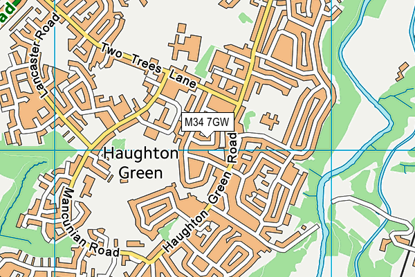 M34 7GW map - OS VectorMap District (Ordnance Survey) M34 7GW map - OS VectorMap District (Ordnance Survey)