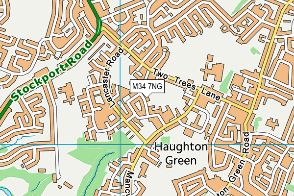 M34 7NG map - OS VectorMap District (Ordnance Survey) M34 7NG map - OS VectorMap District (Ordnance Survey)