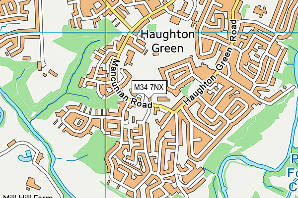 M34 7NX map - OS VectorMap District (Ordnance Survey) M34 7NX map - OS VectorMap District (Ordnance Survey)
