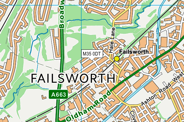 M35 0DT map - OS VectorMap District (Ordnance Survey) M35 0DT map - OS VectorMap District (Ordnance Survey)