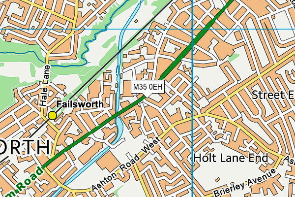 M35 0EH map - OS VectorMap District (Ordnance Survey) M35 0EH map - OS VectorMap District (Ordnance Survey)