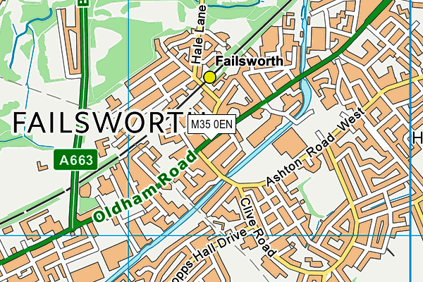 M35 0EN map - OS VectorMap District (Ordnance Survey) M35 0EN map - OS VectorMap District (Ordnance Survey)