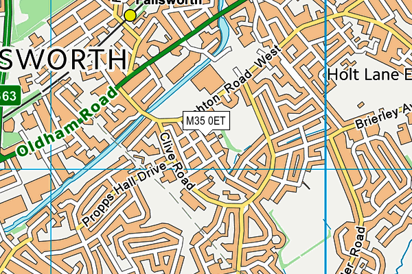 M35 0ET map - OS VectorMap District (Ordnance Survey) M35 0ET map - OS VectorMap District (Ordnance Survey)