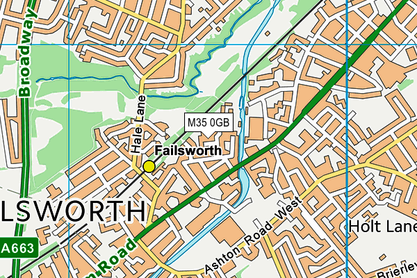 M35 0GB map - OS VectorMap District (Ordnance Survey) M35 0GB map - OS VectorMap District (Ordnance Survey)
