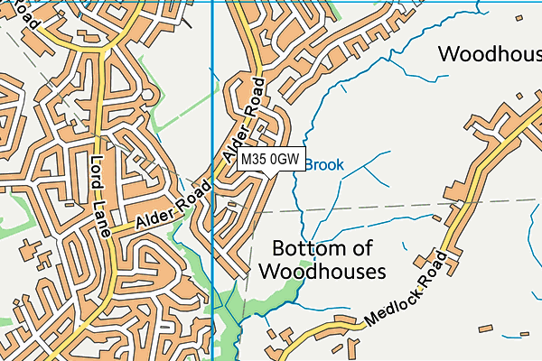 M35 0GW map - OS VectorMap District (Ordnance Survey) M35 0GW map - OS VectorMap District (Ordnance Survey)