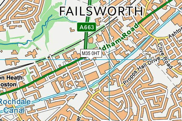 M35 0HT map - OS VectorMap District (Ordnance Survey) M35 0HT map - OS VectorMap District (Ordnance Survey)