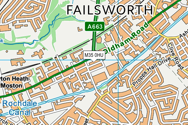 M35 0HU map - OS VectorMap District (Ordnance Survey) M35 0HU map - OS VectorMap District (Ordnance Survey)