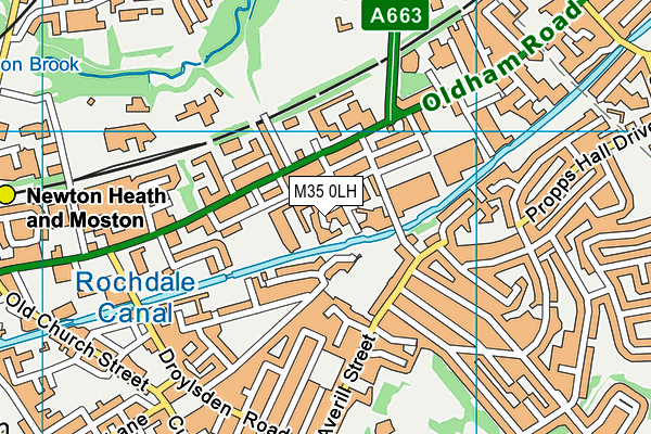 M35 0LH map - OS VectorMap District (Ordnance Survey) M35 0LH map - OS VectorMap District (Ordnance Survey)