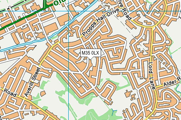 M35 0LX map - OS VectorMap District (Ordnance Survey) M35 0LX map - OS VectorMap District (Ordnance Survey)