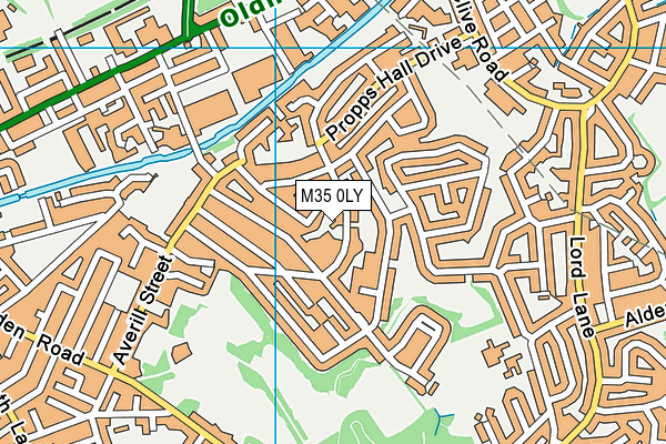 M35 0LY map - OS VectorMap District (Ordnance Survey) M35 0LY map - OS VectorMap District (Ordnance Survey)