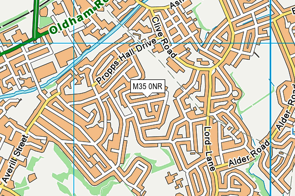 M35 0NR map - OS VectorMap District (Ordnance Survey) M35 0NR map - OS VectorMap District (Ordnance Survey)
