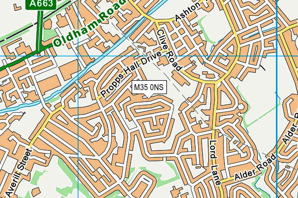 M35 0NS map - OS VectorMap District (Ordnance Survey) M35 0NS map - OS VectorMap District (Ordnance Survey)