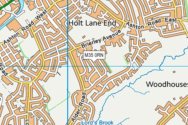 M35 0RN map - OS VectorMap District (Ordnance Survey) M35 0RN map - OS VectorMap District (Ordnance Survey)
