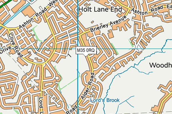 M35 0RQ map - OS VectorMap District (Ordnance Survey) M35 0RQ map - OS VectorMap District (Ordnance Survey)