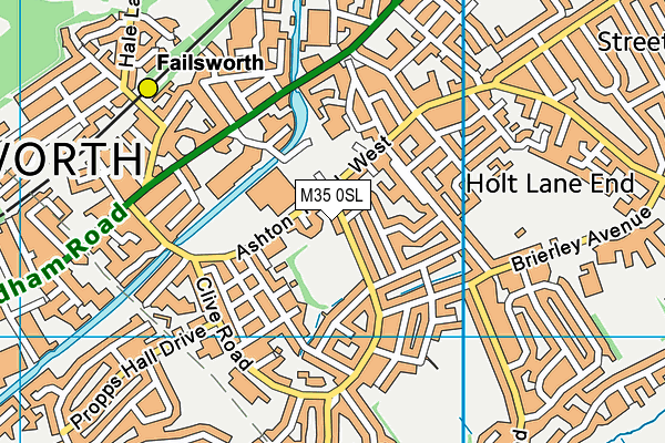 M35 0SL map - OS VectorMap District (Ordnance Survey) M35 0SL map - OS VectorMap District (Ordnance Survey)